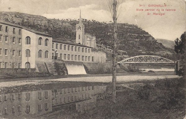 Colònia Monegal (postal anterior a 1917)
